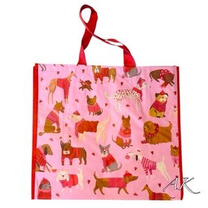 Dogs in Sweaters Print Reusable Tote Bag